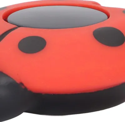 Produktbild von Baby-Badewasser-Raumthermometer mit LED-Anzeige, Marienkäfer-Form, Alarm bei niedrigen und hohen Temperaturen, IP67-beständiges Temperaturspielzeug