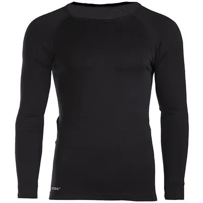 Produktbild von Langarmshirt MIL-TEC Sports schwarz, II (S/M)