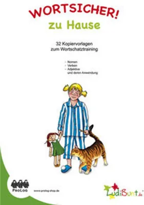 Produktbild von Wortsicher! Zu Hause - Kopiervorlagen