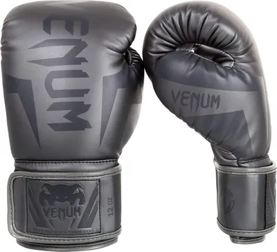 Image de Gants de boxe Venum Elite - Gris,Gris - 12 Oz