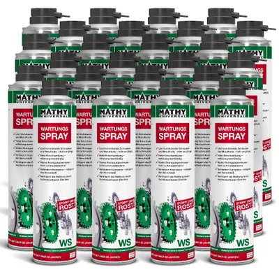 Produktbild von MATHY-WS Wartungsspray 24 x 300 ml