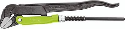 Produktbild von Rennsteig Werkzeuge Eck-Rohrzange 1.1/2 45° DIN5234-B 121 015 2 L-pipe wrench 45° 1 1/2