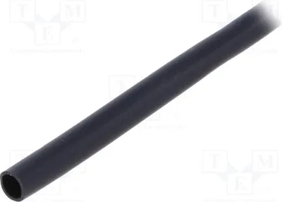 Produktbild von 10x Elektroisolierender Schlauch -20÷125°C schwarz L: 10m PVC125-3.5-BK-10 Elektr
