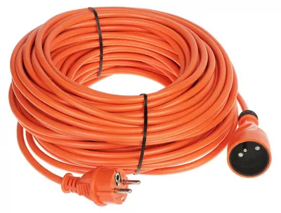 Obrázek produktu pro Prodlužovací kabel s kolíkovou zástrčkou a spojkou pro venkovní použití, 16 A, 30 m