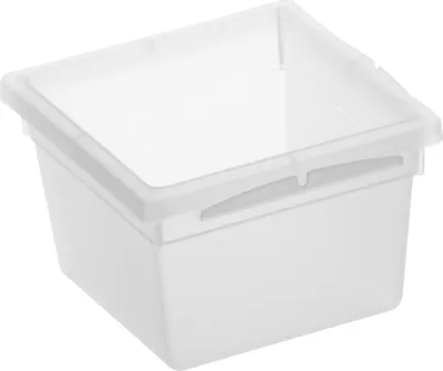 Obrázok produktu pre Rotho 7610859058324, 1 zásuvka/zásuviek, Plast, Priehľadná, 1 kusov, 80 x 80 x 50 mm