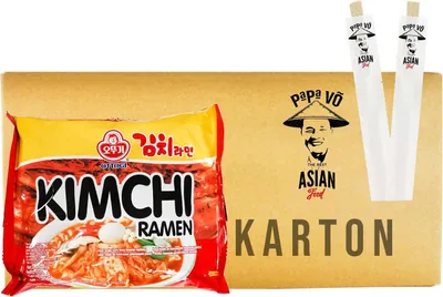 Produktbild von Ottogi Ramen Nudeln Kimchi Geschmack 20x120g
