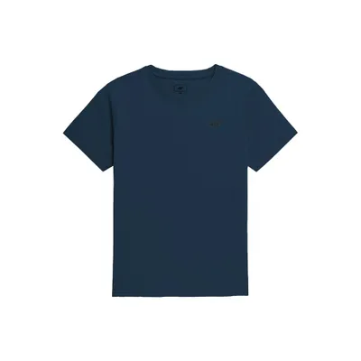 Zdjęcie produktu dla 4F Smooth Boys T-Shirt Granatowy 100% Bawełna Styl Rozmiar 146CM