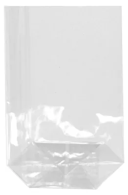 Produktbild von 200x Bodenbeutel PP 23,5 cm x 14,5 cm x 5,8 cm transparent