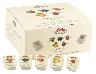Zdjęcie produktu dla Darbo mix dżemów do smarowania owoców 100 sztuk 2500g