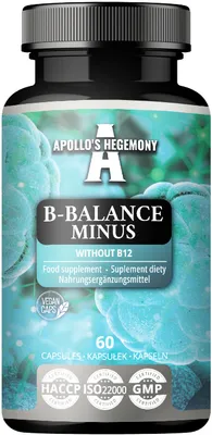 Produktbild von B-Balance 60 Vegane Kapseln - Vitamin B-Komplex