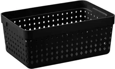 Produktbild von plast team Stapelkörbchen SEOUL ORGANIZER XL schwarz
