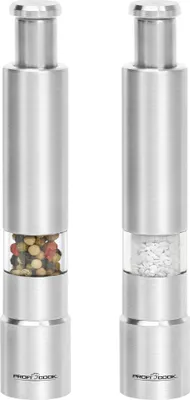Produktbild von ProfiCook PC-PSM 1160 Salt & Sada mlýnků na pepř Nerezová ocel, Transparent
