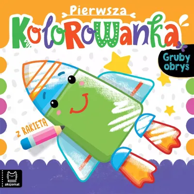Obrázok produktu pre Gruby obrys Pierwsza kolorowanka z rakietš 37170