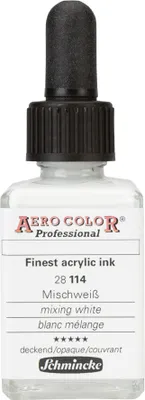 Schmincke Aero Color Mischweiß 28ml Airbrush Farbe 28 114 023