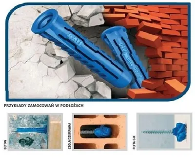 Productafbeelding van RawlPlug 4ALL-06050+4560: Bevestigingspluggen (50 stuks)