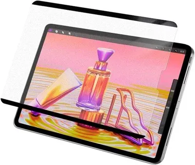 Image de Film de protection mat pour écran d'iPad - Détection magnétique du clavier - Film anti-reflets - Protection magnétique - Pour iPad Air 5/4 et iPad Pro 11 pouces