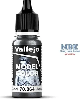 Produktbild von Vallejo 70.864, 17 ml, Grau, Metallisch, Flasche