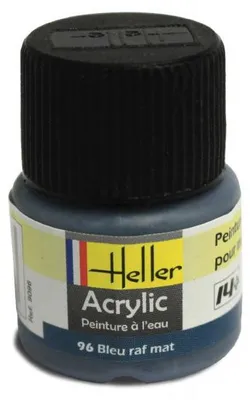 Produktbild von Heller 9096 - Peinture Acrylic 096 bleu raf mat, 12ml - Neu