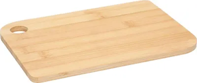 Immagine prodotto di Tagliere "Bamboo" - Lo spessore di 8 mm è adatto ai coltelli e robusto - Tagliere in legno con pratico foro per l'impugnatura - Naturale
