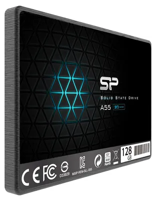 Immagine prodotto di Silicon Power Ace A55, 128 GB, 2,5", 6 Gbit/s