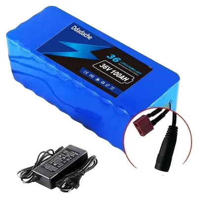Immagine prodotto di Batteria agli ioni di litio, capacità di 100 Ah, configurazione 10S4P, connettore T-DC