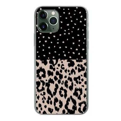 Produktbild von MuchoWow® Handyhülle Schutzhülle Hülle für iPhone 11 Pro Panther Druck - Tiere - Design Silikon Softcase Handy Hülle - Handy