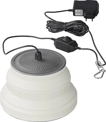 Zdjęcie produktu dla Wisząca lampa LED składana silikonowa biała Ø25cm