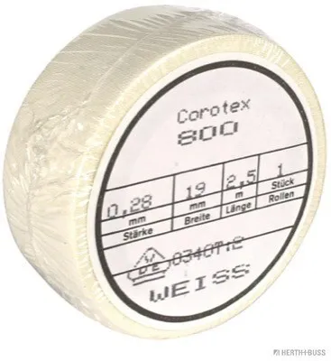 Image de Ruban isolant HERTH+BUSS ELPARTS 50272051 0,28 mm 19 mm plastique 2,5 m