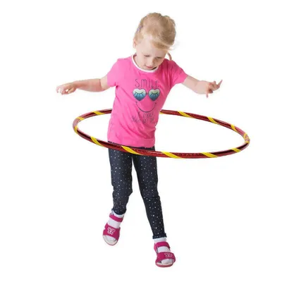 Immagine prodotto di Funny Kinder Hula Hoop, Ø80cm, Rot-Gelb