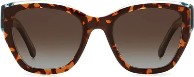 Image de Kate Spade YOLANDA/S DARK HAVANA/LIGHT BROWN SHADED 51/20/140 Lunettes de soleil pour femmes