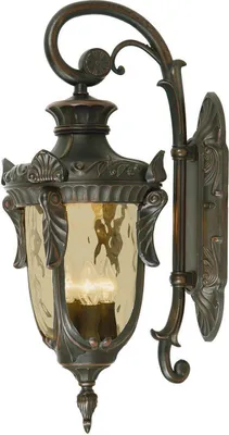 Produktbild von Elstead Philadelphia Außen-Wandleuchte E14 3-fach Down Alte Bronze IP44
