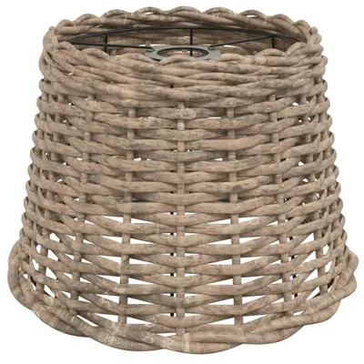 Obrázok produktu pre vidaXL Tienidlo na svietidlo hnedé Ø30x20 cm Wicker
