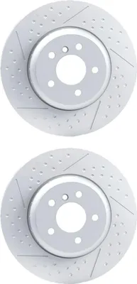Produktbild von 2 Bremsscheiben angesenkt Ø 75 mm 24 mm HELLA passend für u.a. BMW 3er