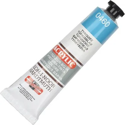 Obrázek produktu pro Koh-i-noor 162735/0460 - akrylová barva 40 ml, tyrkysová