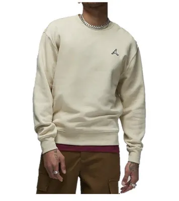 Produktbild von NIKE M J Ess Flc Crew Pullover Herren beige XL