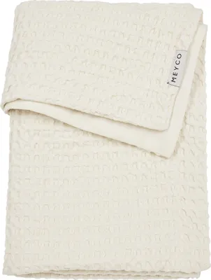 Produktbild von Meyco Waffel Babydecke - 75 x 100 cm - Natur