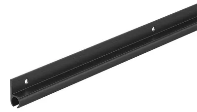 Produktbild von Markisenschiene Aluminium schwarz 180 100 x 2,6 cm x Ø9 mm