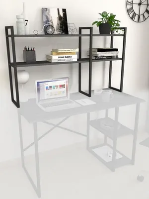 Obrázok produktu pre ROBERT regál na pracovný stôl antracit