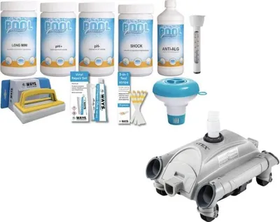 Zdjęcie produktu dla WAYS - Poolpflege - Paket Medium Deluxe & Automatyczny odkurzacz basenowy