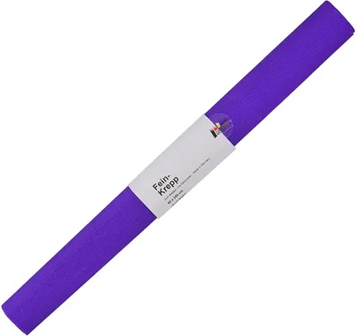 Produktbild von folia Krepp-Papier (B)500 mm x (L)2,5 m dunkelviolett