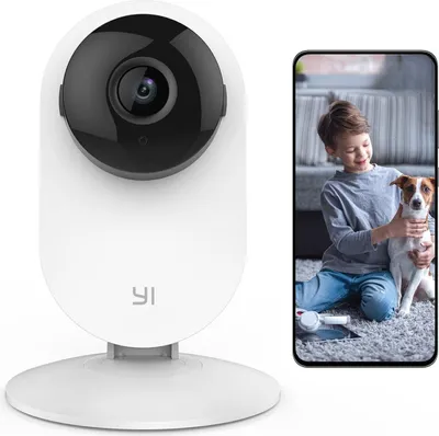 Produktbild von YI Überwachungskamera Innen 1080p WiFi IP Sicherheitskamera mit Bewegungserkennung Nachtsicht Zwei-Wege-Audio, Baby Monitor Haustier Kamera unterstützt Fernalarm und App Kontrolle