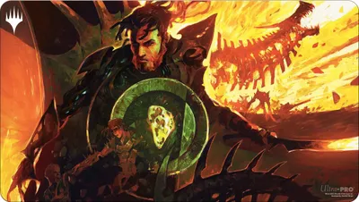 Produktbild von Ultra Pro - Standard Playmat - Magic: Brothers War Mishra’s Command / F
