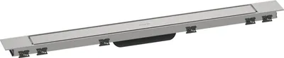 Produktbild von Duschrinne RainDrain Match Plus höhenverstell Ra 80cm ES gebürstet 700 mm Edelstahl gebürstet