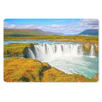 Produktbild von MuchoWow® Mauspad Mousepad Wasserfall - Wasser - Natur 27x18 cm - Mousepads - Maus Mat - Pad - Mausunterlage - Büroartikel - Desk Matten