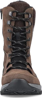 Produktbild von Rieker Damen Schnürboots Stiefelette Warmfutter Winterboots M9640, Größe:41 EU, Farbe:Braun