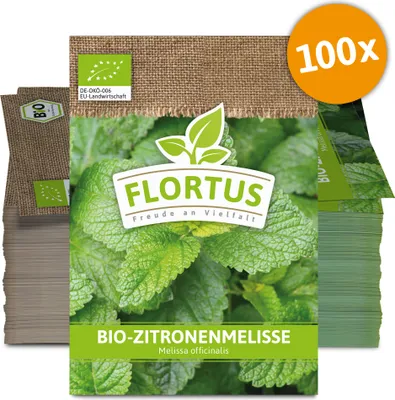 Produktbild von Zitronenmelisse (100 Tütchen) |  Melissensamen von FLORTUS