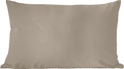 Produktbild von MuchoWow® Zierkissen Sofakissen Wohnzimmer Dekokissen 50x30 cm Interieur - Farben - Beige - Wohnzimmerdekoration - Polster mit Photo