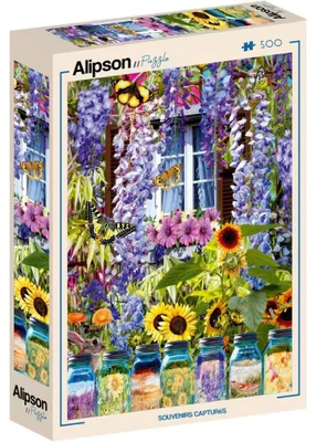 Obrázok produktu pre Alipson Puzzle Puzzle Souvenirs capturés – 500 dielov, zábava s puzzlemi