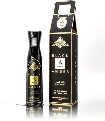 Produktbild von Lufterfrischer - BLACK AMBER - Ayat 320ml