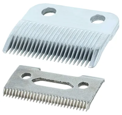 Produktbild von vhbw 2x Schneidsatz (1x großes Messer, 1x Präzisions-Schneidmesser) kompatibel mit Wahl WA7900, Groom Pro 79520, Home Barber Kit Haarschneidemaschine
